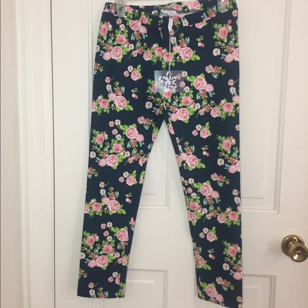 Matilda Jane girl 435 leggings NWT Sz 14